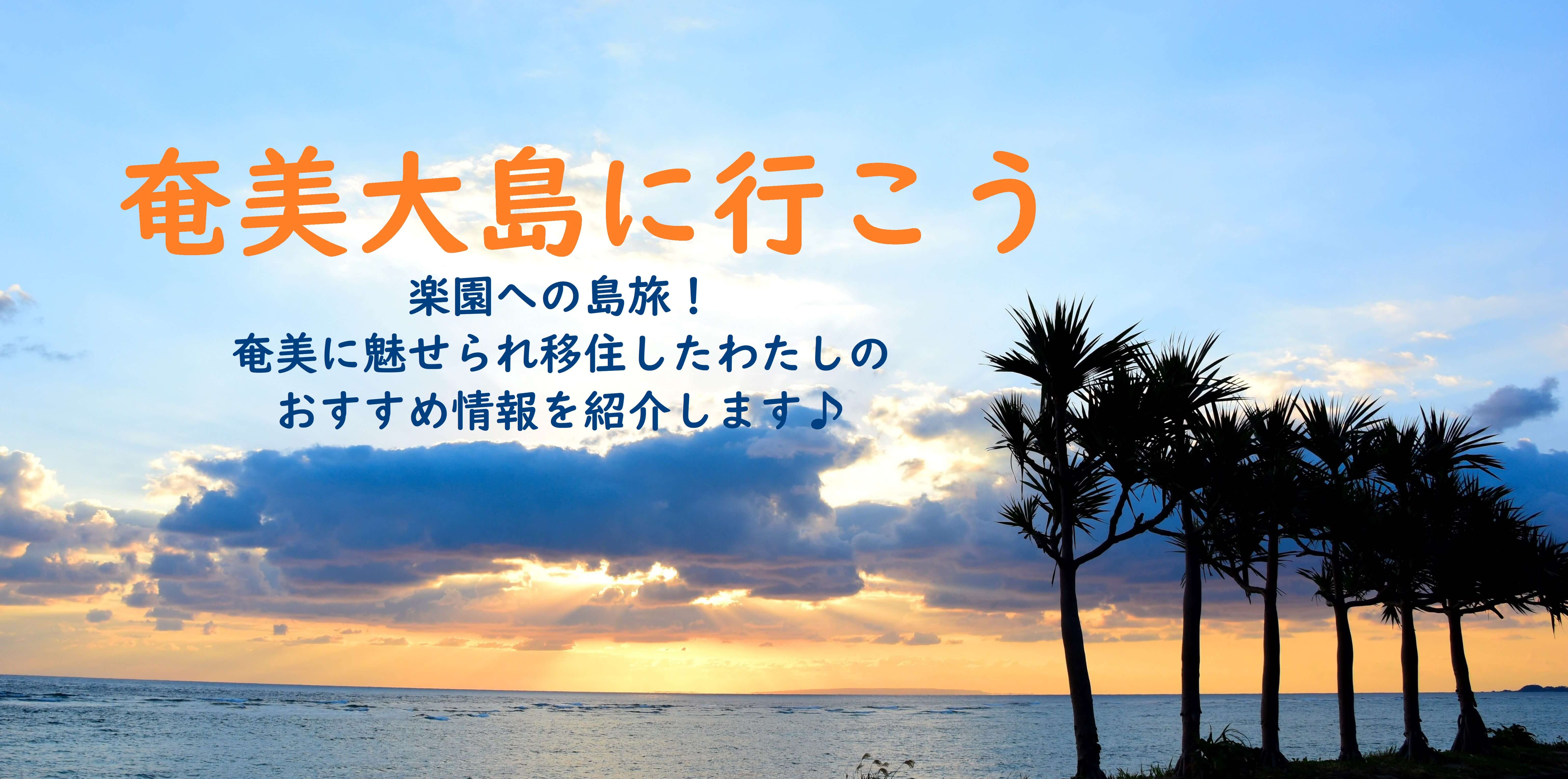 真夏の奄美大島3泊4日旅行記 海から伝統文化まで大充実のモデルコース 奄美大島に行こう